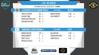 Leederville CC Senior Men A v Kingsway Sportsmans A [upl. by Base160]