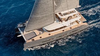 Lagoon 77 Catamaran 2018  The Biggest 233m Lagoon Ever Made [upl. by Aicnorev]