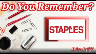 Do You Remember Staples A Store History [upl. by Yelrak]