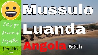 Mussulo Luanda Angola Virtual Tour Vlog Ep11  Parrot Bebop 2 [upl. by Ahsuatal]