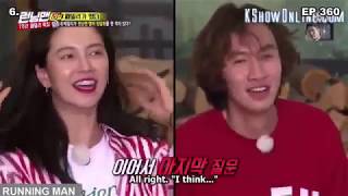 Lee Kwang Soo  Song Ji Hyo trong Running Man [upl. by Akila]