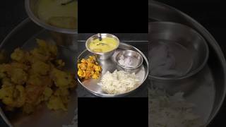 khadi chawal thali recipe trending indianfood indianrecipe khadichawal cooking [upl. by Eet500]