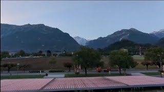 Mount Eiger view from Hapimag resort Interlaken Switzerland [upl. by Valencia]