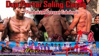 SALING CACAQ  Presean AKUR DEMEN BELEETSUBAHNALE [upl. by Solley949]