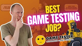 Game Tester Review – Best Game Testing Job REAL Inside Look [upl. by Yajet]