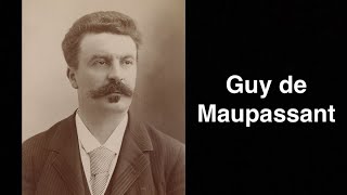 Guy de Maupassant French author  English [upl. by Ayitahs]