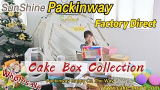 Wholesale Bakery Packaging Cake Box Cake Board Factory [upl. by Lorinda]