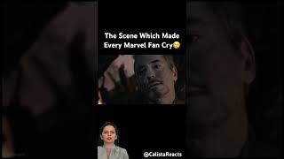 The Scene Which Made Every Marvel Fan Cry 😢 😭 ironman mcu endgame [upl. by Niobe]