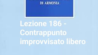 186  Contrappunto improvvisato libero [upl. by Ennagrom]