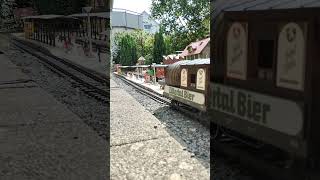 Das Zillertal in Esslingen  2x U mit Personenzug  3 Tage Fahrtag auf der Esslinger Gartenbahn [upl. by Anaeerb]