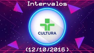 Intervalos TV Cultura 12102016 [upl. by Aenad261]