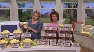 Farmer Jons 18 35 oz Bags Virtually Hulless Butter Popcorn on QVC [upl. by Ahael]