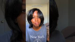 Trying a new flat iron after 5 years hair grwm naturalhair [upl. by Anialad257]