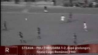 Finala Cupei 1980 Steaua  Poli 12 [upl. by Lerual]