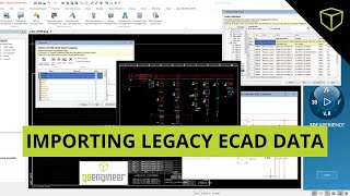 Importing Legacy eCAD Data into SOLIDWORKS Electrical Schematic  Webinar [upl. by Hedvige326]