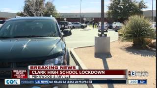 UPDATE Lockdown lifted at Clark High School [upl. by Rubetta267]