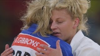 Kayla Harrison Wins Womens Judo 78kg Gold v Gemma Gibbons  London 2012 Olympics [upl. by Barrett808]