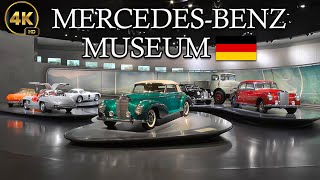 📍I visited the MercedesBenz Museum in Stuttgart Germany 🇩🇪 Unbelievable Car Museum  4k Video 2024 [upl. by Chassin597]