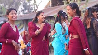 Pardesiya yeh sach hai piya  tharu wedding dance 2080 Barauli Nawalpur [upl. by Leelah]