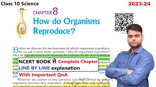 How do Organisms Reproduce  Class 10 Science Chapter 8 Full Chapter [upl. by Rebmetpes]