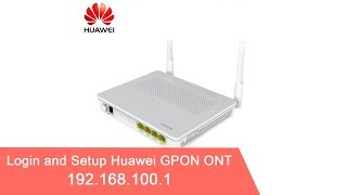 How to login and setup HUAWEI GPON ONT Modem for FTTH  NETVN [upl. by Neffets]