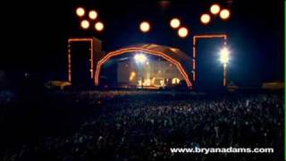 Bryan Adams  The Only Thing That Looks Good On Me Is You  Live at Slane Castle Ireland [upl. by Millwater854]