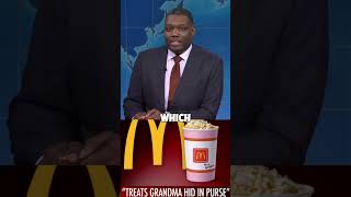 New McDonalds grandma shake weekendupdate snl [upl. by Binnings]