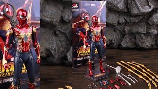 New Spiderman iron Spider action figure in hand image by Zd Toys [upl. by Norted]