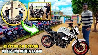 FUI BUSCAR A XJ6 NO DETRAN o diretor gostou da XJ6 e me fez uma oferta💲 [upl. by Doehne771]