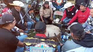 Stoney Park Grand Entry  Obaashiing Powwow 2024 [upl. by Aihsoek]