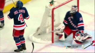 Erik Karlsson goal Ottawa Senators vs NY Rangers 41412 NHL Hockey [upl. by Kroo]