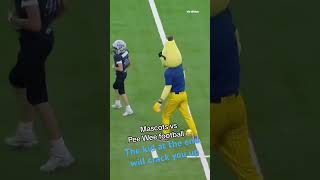 Mascots vs Peewee Players The Funniest Football Showdown Ever 🦸‍♂️🏈🤣 No Fs given [upl. by Nahgrom305]