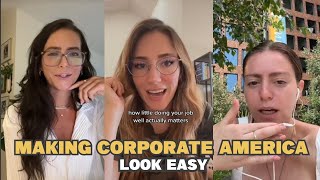 Be FAKE in CORPORATE AMERICA to survive LAYOFFS Dont take it to personal  TikTok Rants [upl. by Aidne]