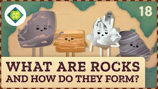 What Are Rocks and How Do They Form Crash Course Geography 18 [upl. by Rollet986]