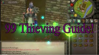 OSRS Fastest 99 Thieving Blackjack Guide [upl. by Notlem]