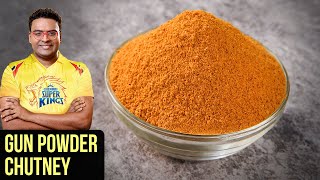 Gun Powder For Idli Dosa  How To Make Idli Podi  Indian Culinary League  Varun Inamdar [upl. by Noira705]