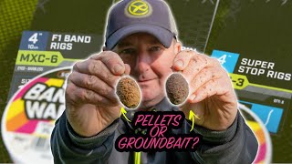 PELLETS OR GROUNDBAIT Carp on the METHOD FEEDER at Sherwood Forest Fishery [upl. by Inamik]