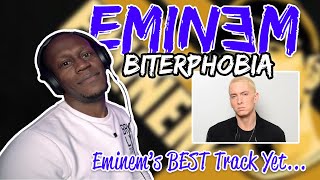 BEST EMINEM TRACK  EMINEM  BITERPHOBIA REACTION [upl. by Adnuahsar314]