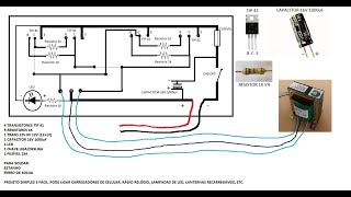 Inversor 12v para 127v ou 220v associação de transistores [upl. by Torie851]