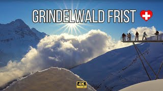 Grindelwald Switzerland  a perfect trip to Grindelwald in winter 4K [upl. by Sheilah662]