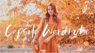 My Fall Capsule Wardrobe  Ellie June [upl. by Beaston]