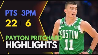 Payton Pritchard HighlightsBoston Celtics vs Charlotte Hornets November 22024 [upl. by Iborian]