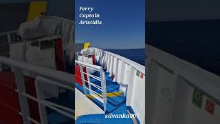 Ferry from Nidri to Fiskardo  Captain Aristidis Greek Islands Lefkada  Kefalonia shorts [upl. by Tamanaha]