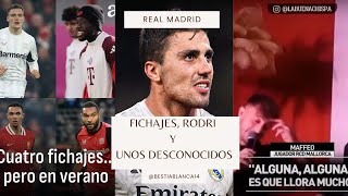 ¿Fichajes de Invierno Davies y AlexanderArnold en la Mira 🚨Polémica entre Rodri y Vinicius [upl. by Ramberg]