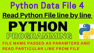 Read Python file line by line  Python Programming [upl. by Asirral]