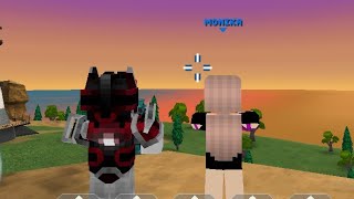 Blocky Cars Online  How i meet her [upl. by Georgine]