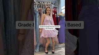 Grade 8 Grad Dresses Based On Themes [upl. by Felten]