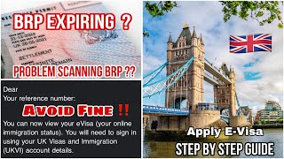 Applying for an EVisa with your BRP card 🇬🇧 [upl. by Alinoel]