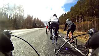 Road cycling with Alexander Stubb Gopro HD [upl. by Dnalerb]