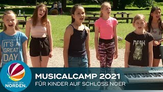 Musicalcamp 2021 Kinder und Jugendliche proben quotWickedquot auf Schloss Noer bei Eckernförde [upl. by Merissa]